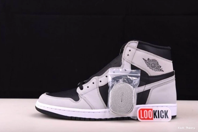 High Black Grey Light 555088-035 Jordan 1 White Smoke Retro Air 0712